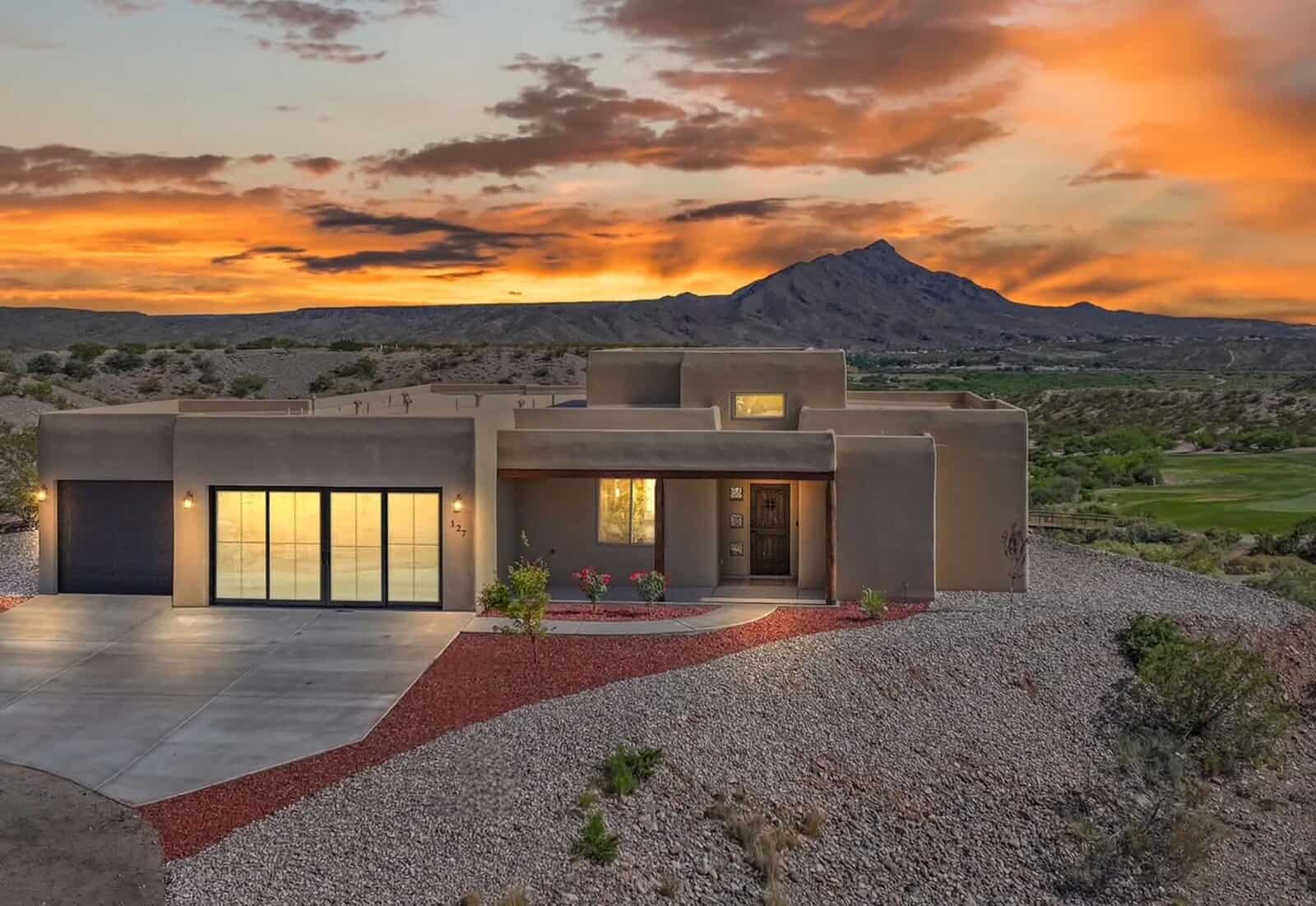 beautiful home for sale at Turtleback Mountain Golf & Resort in Elephant Butte NM